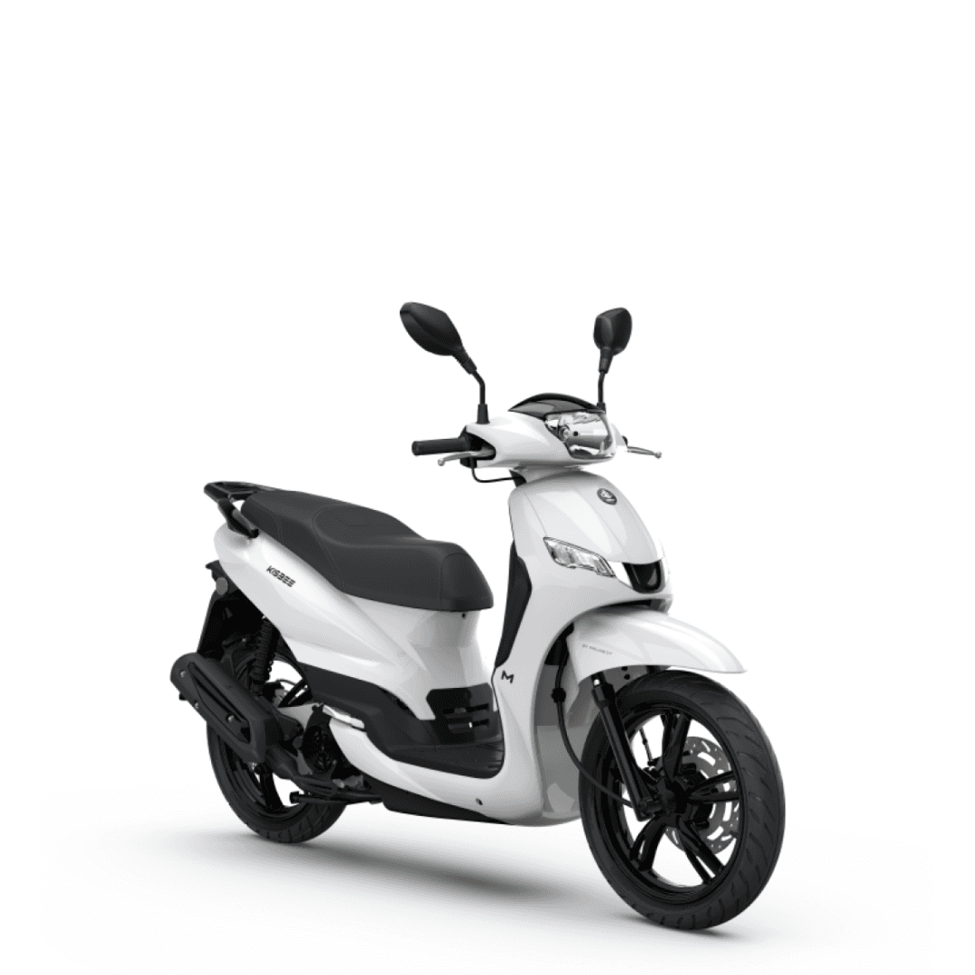 KISBEE M 125 ANTARCTICA WHITE