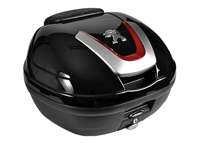 KUFR 34L INK BLACK + ČERNÁ KOŽENÁ OPĚRKA Django