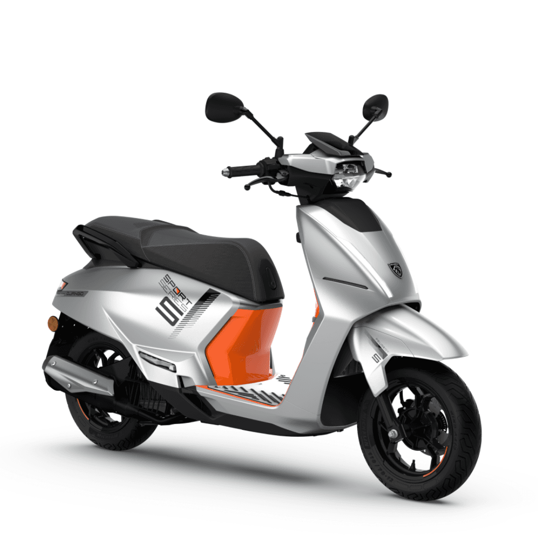DJANGO 125I EVO SPORT SATIN FLASH SILVER