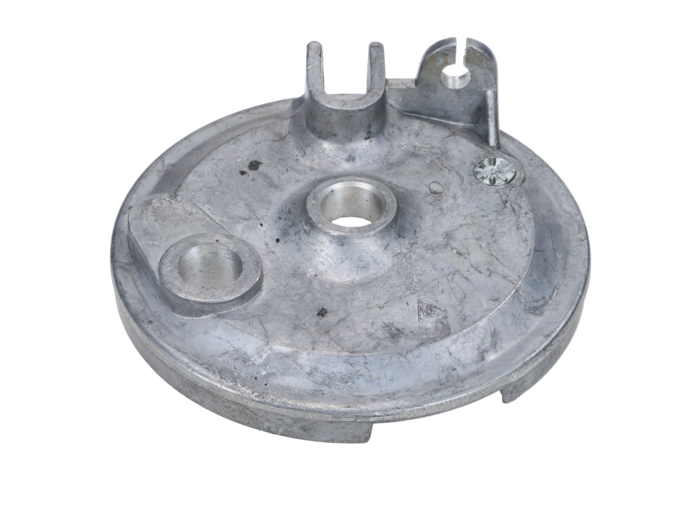 Brake anchor plate front brake plate Leleu for Puch Maxi