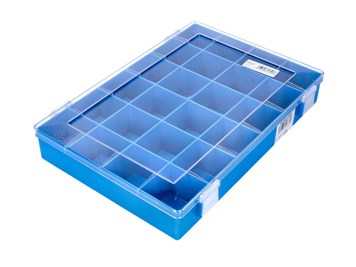 Hünersdorff Třídicí box Hünersdorff, Classic (225x335x55mm) 24 přihrádek, modrý