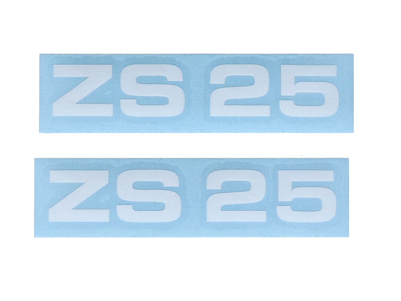 MOGA Sada samolepek MOGA, 2 díly, šířka cca 95 mm, výška 17 mm, pro Zündapp ZS 25