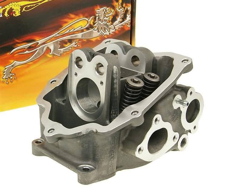 Hlava válce Malossi V4 Head, Piaggio 125-300cc 4T LC
