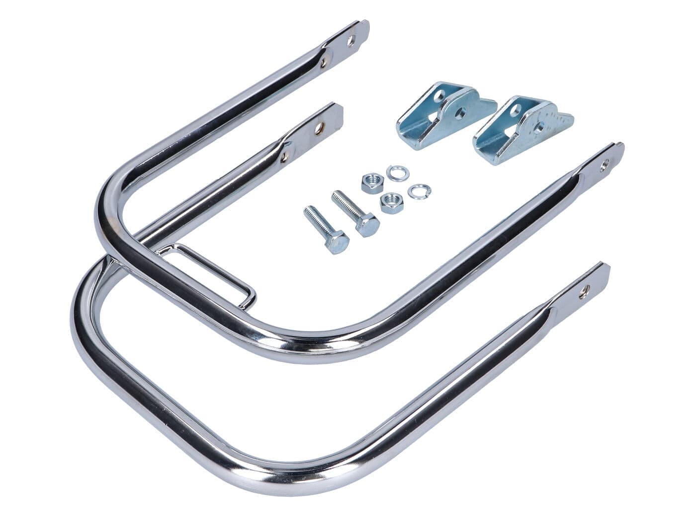 OEM Standard Nosič zadní chrom, dlouhá verze, Simson S50, S51, S70