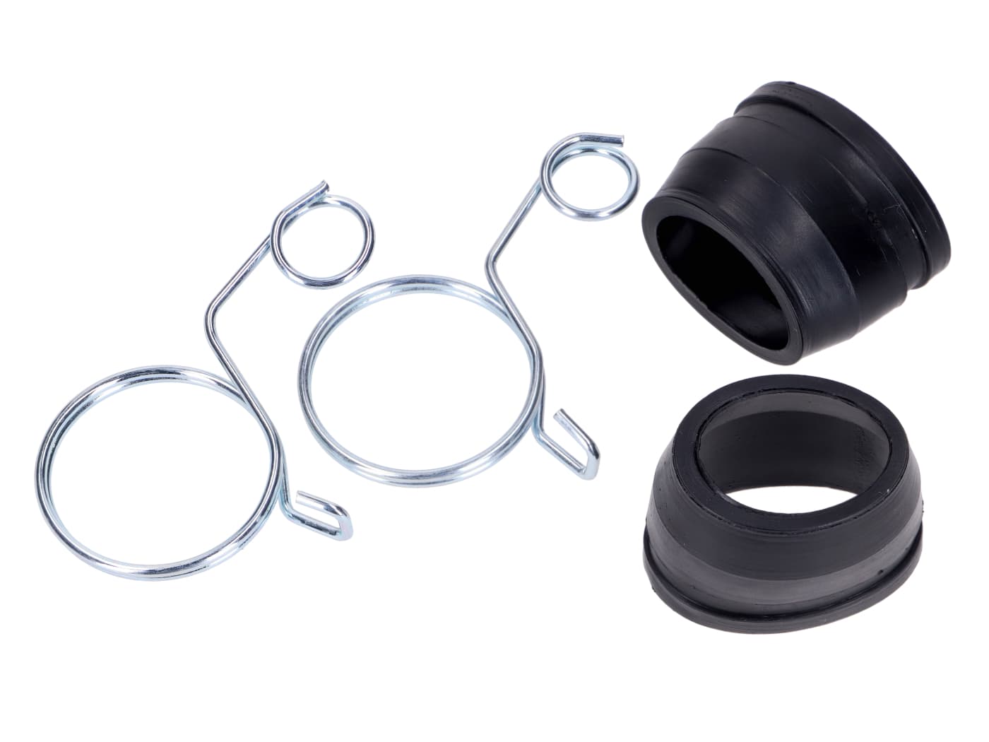 RSM Technologie Sada prachovek vidlice s objímkami 31x26mm černé pro Peugeot 103 SP, SPX