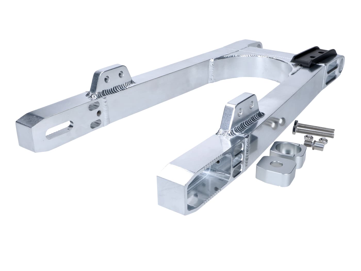 Box swing arm Schmitt aluminum CNC +30mm for Simson S50, S51, S70, S53, S83 Enduro