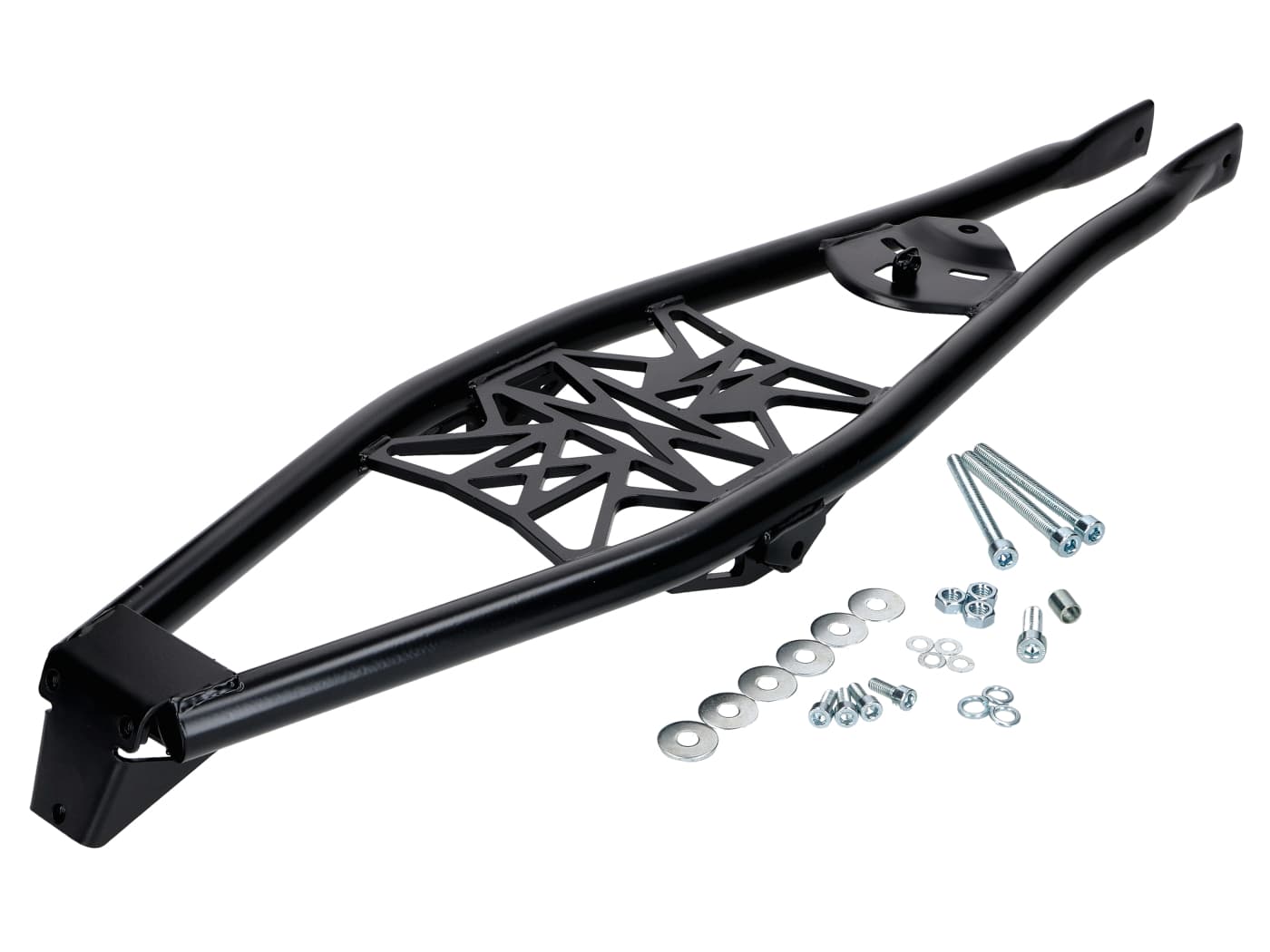 Frame upper belt Schmitt reinforced black for Simson S51