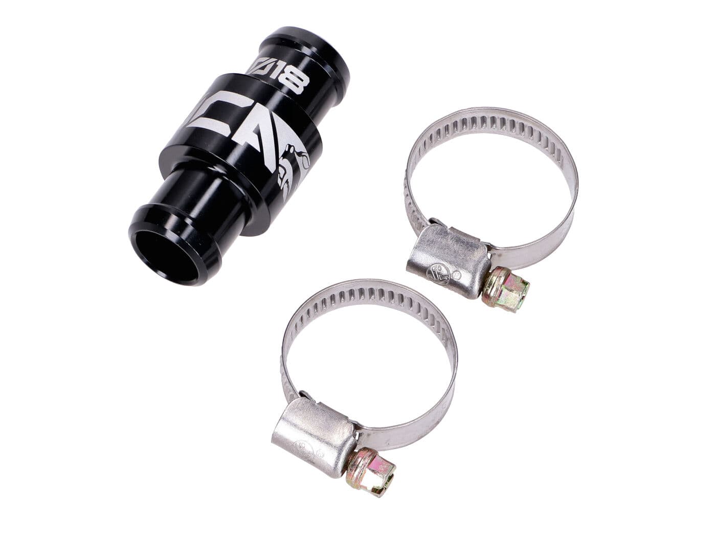 Voca Racing Adaptér vodní hadice VOCA 18 mm pro teplotní čidlo Voca / Koso se závitem 1/8?