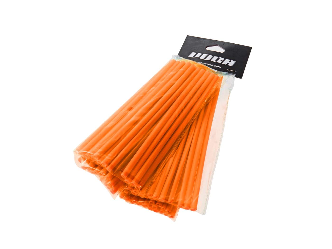 Voca Racing Sada krytů na dráty VOCA 215mm přední, 190mm zadní - 38ks každý - oranžová