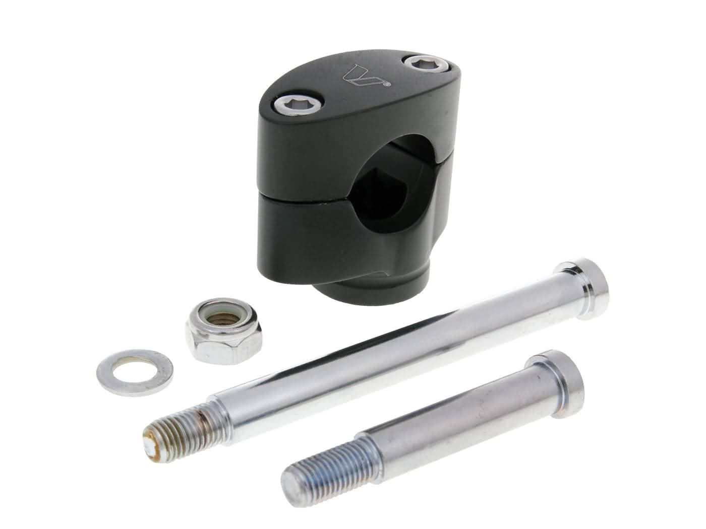Vparts Objímka na řidítka 28,6mm černá