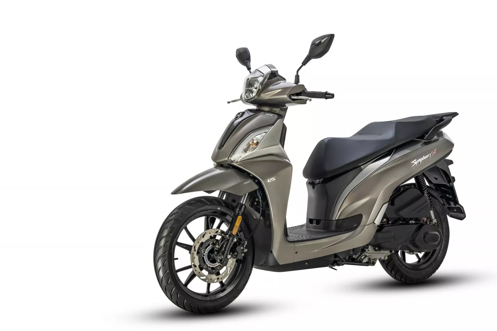 SYM Symphony ST 125i AC – HNĚDÁ - Skútr s CBS a LED