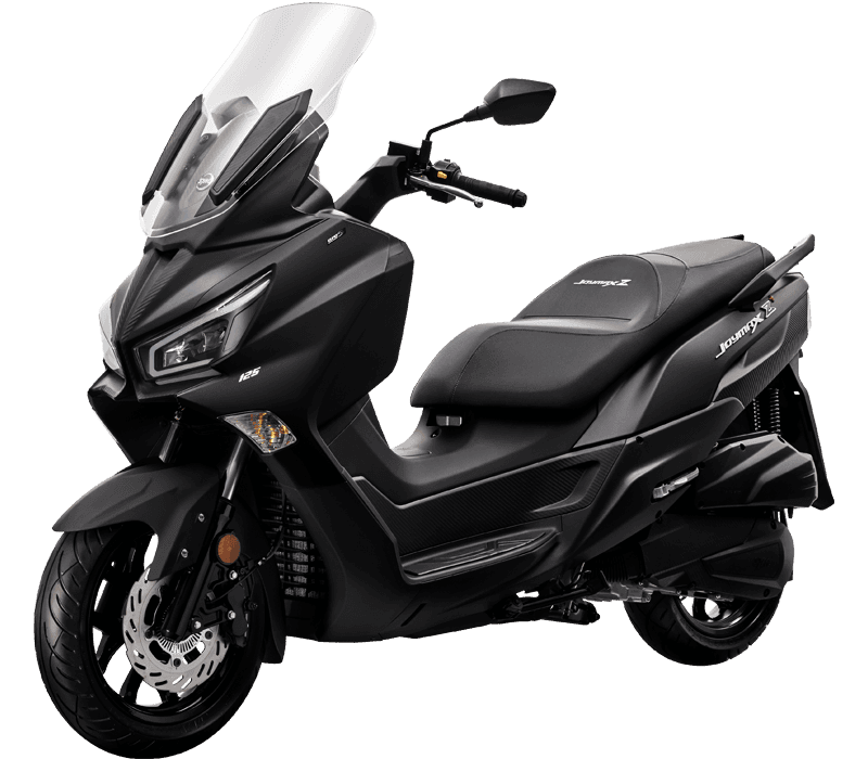 SYM - JOYMAX Z+ 125 - MATNÁ ČERNÁ