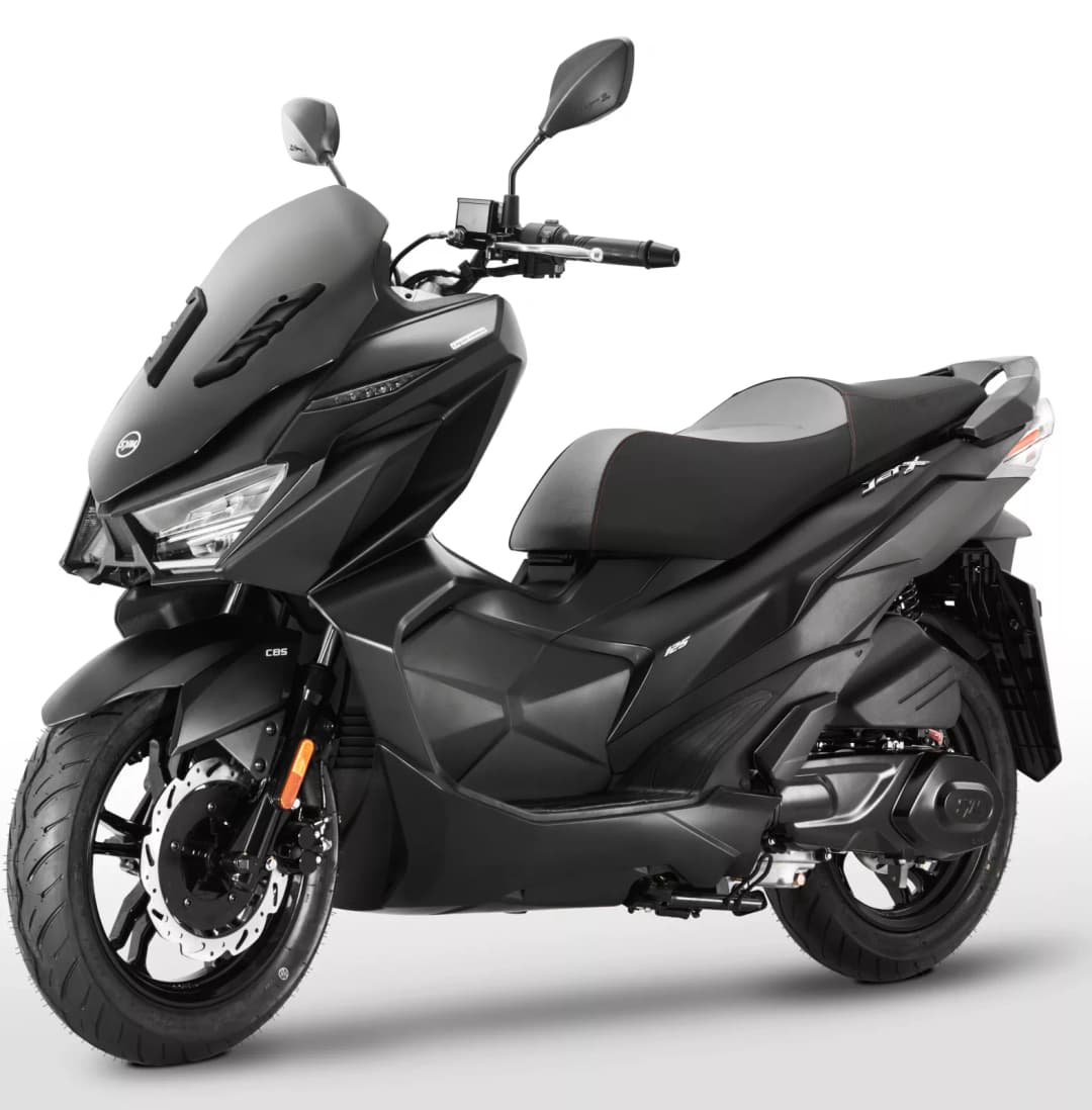 JET X 125 L/C ABS ČERNÁ