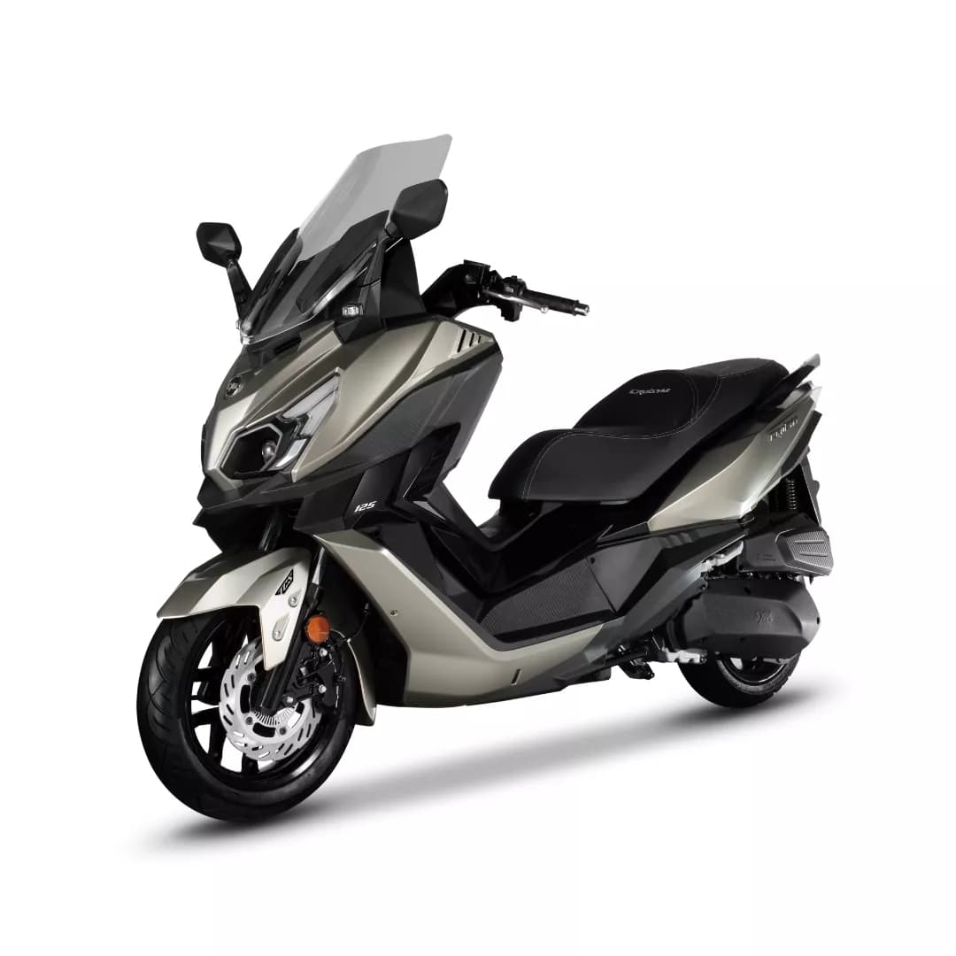 SYM Cruisym Alpha 125 – stříbrná
