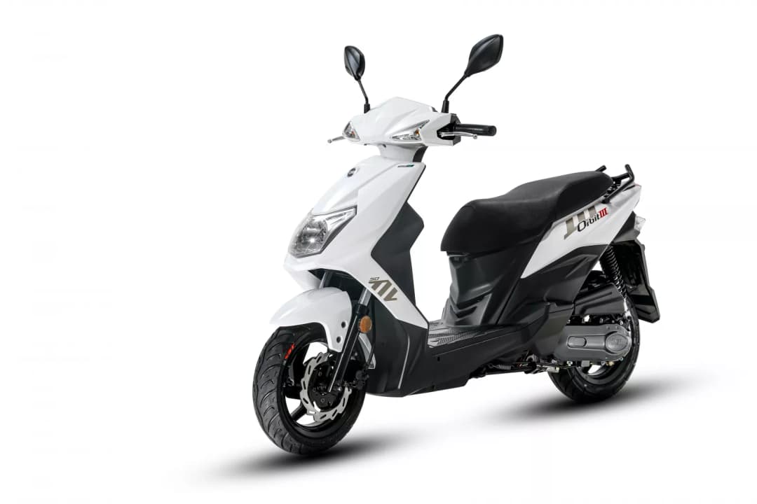 SYM Orbit III 125 – bílá