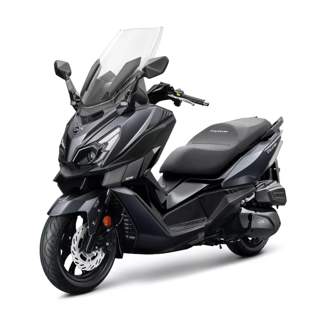 SYM Cruisym Alpha 125 – matná černá