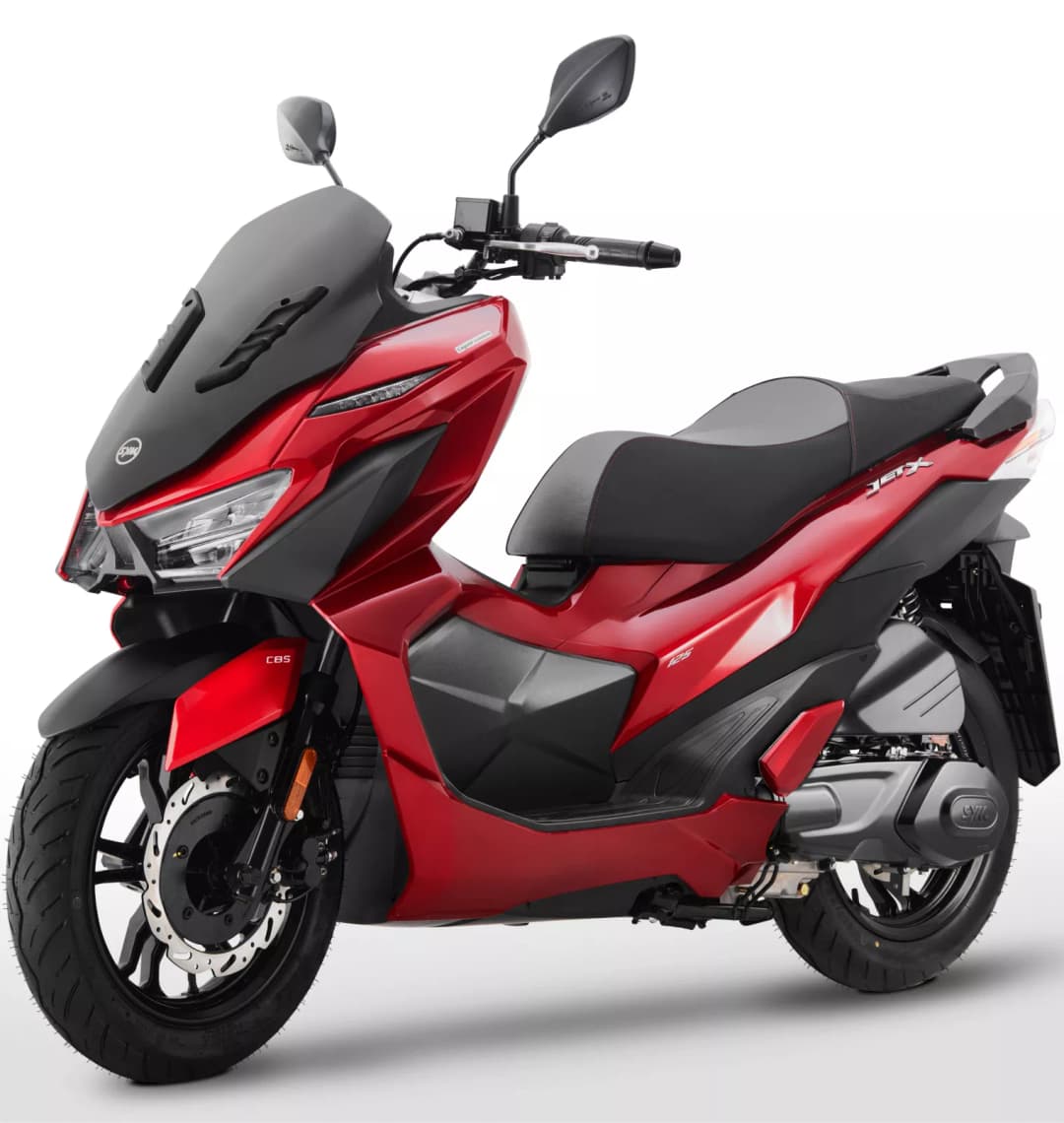 JET X 125 L/C ABS ČERVENÁ