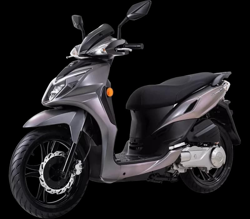 SYMPHONY SR 125 AC CBS STŘÍBRNÁ EURO 5+